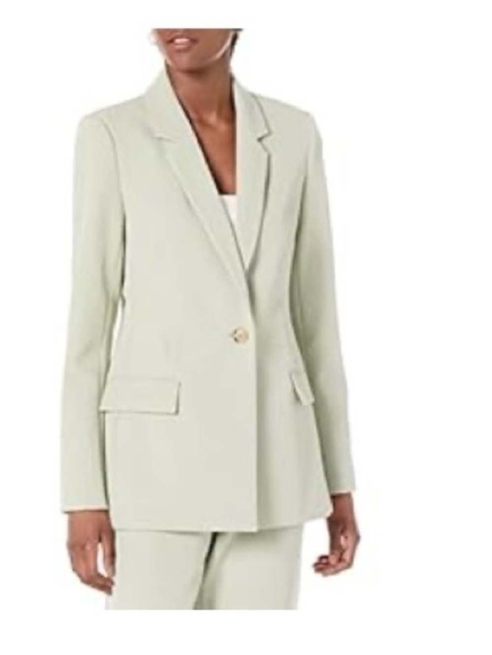 The Drop Single-Button Desert Sage Blazer